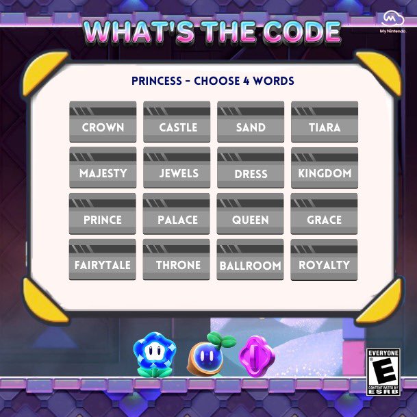 marionites's tweet photo. ROUND 2 

When you think of PRINCESS, what words from below do you think of? 

Choose 4 words and QRT your answer in 5 minutes https://t.co/Eukk2fmr0i