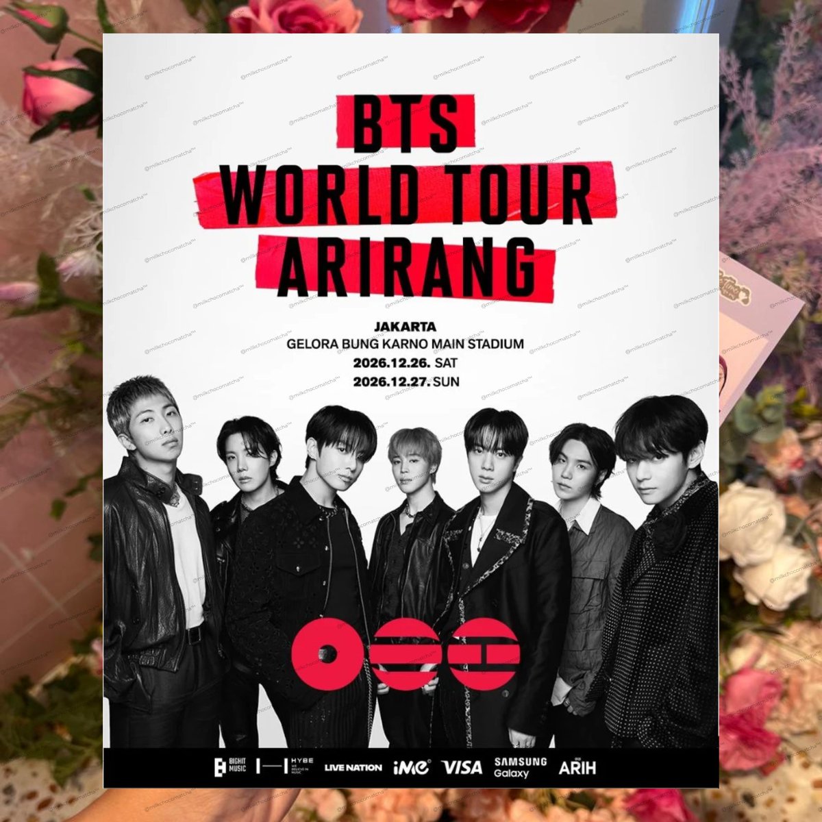 milkchocomatcha's tweet photo. 🌟 OPEN JASWAR BTS WORLD TOUR ARIRANG IN JAKARTA (GENSALE) by milkchocomatcha🌟

⚠️ Limited Slot
✅ Self Payment
✅ Bookslot 50k, tidak secured refund
💸 Fee VIP 450k, Non - VIP 300k
🖥️ TnC by DM, kindly mention after DM

#BTS_WORLDTOUR_JAKARTA #BTS #ARIRANG #ARIRANGinJAKARTA https://t.co/vbN1aB2goY