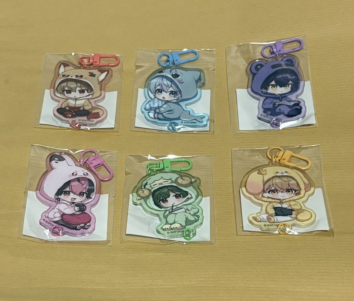 シクフォニ シクフォニの「ふぉにまる分校」のグッズが届きました 