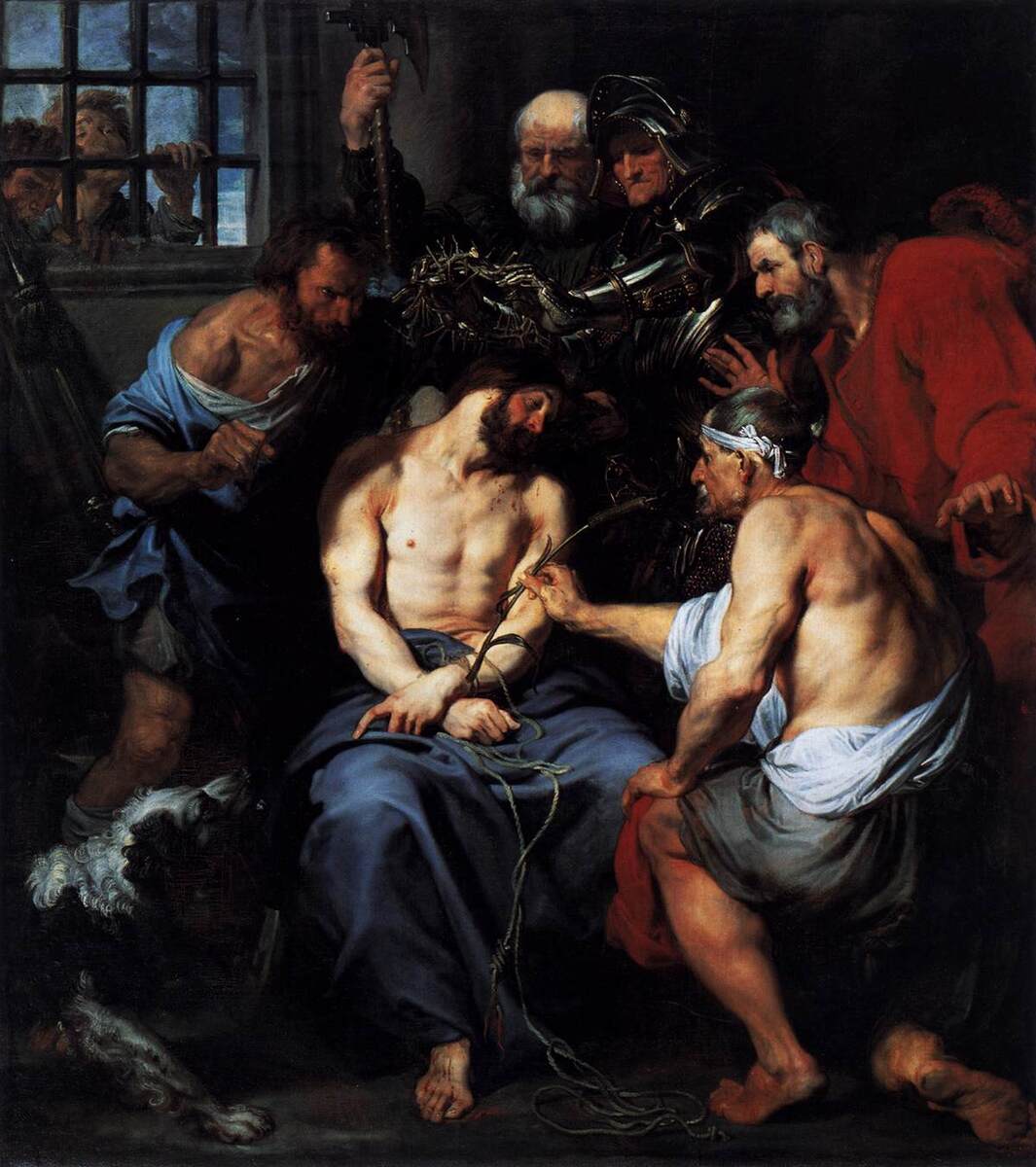 artist_vandyck's tweet photo. Crowning with Thorns https://t.co/afpUBsXkiQ