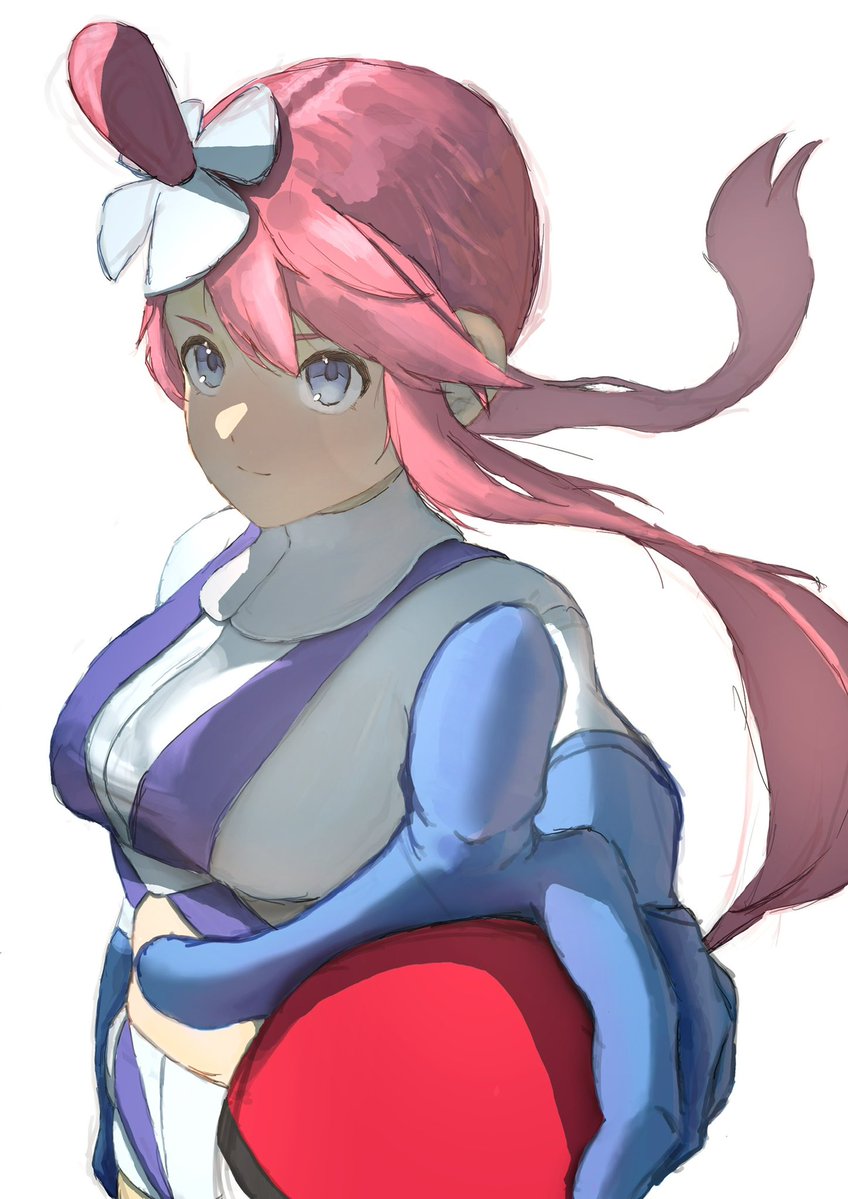 KikuchiSoushi's tweet photo. フウロ(Skyla) #ポケモン https://t.co/jLWhdRT0Az