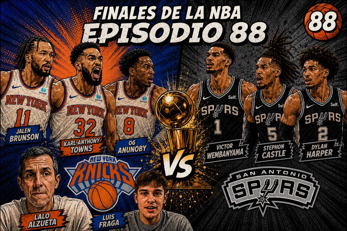 ThreePeatNBA's tweet photo. Lalo Alzueta analiza lo ocurrido hasta ahora en las finales🙌🏀
https://t.co/eIICwvhbrv https://t.co/rwXwX72QAj