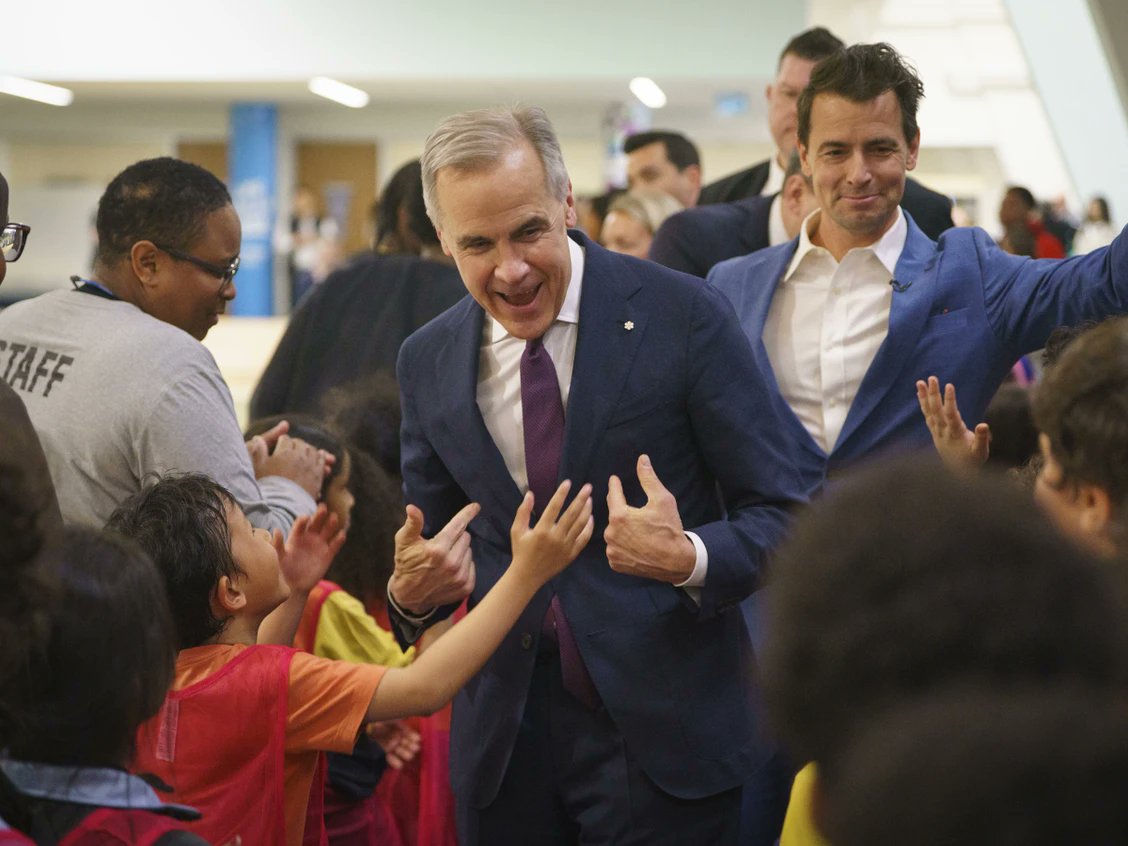 nationalpost's tweet photo. Mark Carney wants to raise your kids.

"Prohibitions against youth social media use seem almost inevitable. But having boomer and gen X politicians regulating the online behaviour of a generation that’s grown up in the digital era feels like dinosaurs trying to control the climate," writes Jesse Kline https://t.co/C2k2MmDpck