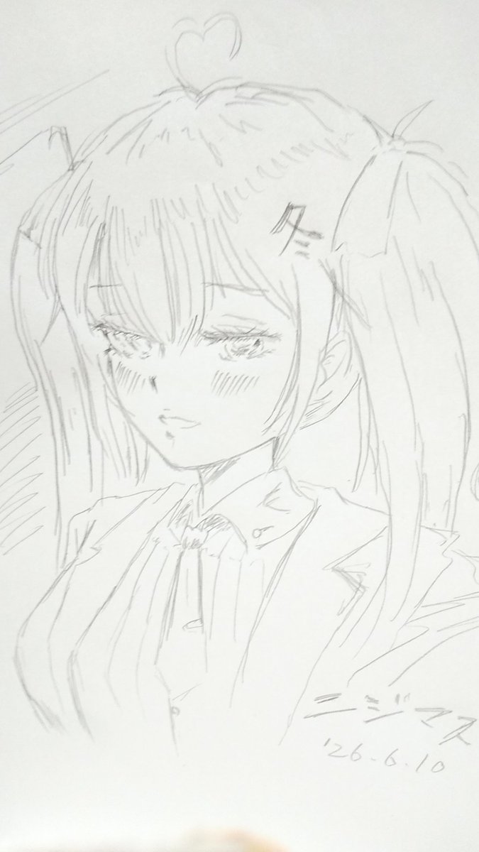 鉛筆画 #綾園冬画