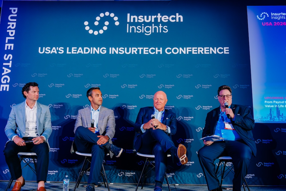 dacadoo's tweet photo. Last week at Insurtech Insights NY, Peter Ohnemus and Manuel Heuer shared how behavioral insights can help insurers create more relevant life, health, and P&amp;C engagement.

Thank you to everyone who visited the #dacadoo booth.
Photo credit: @ITI_Insurtech https://t.co/hx4jDQCurL