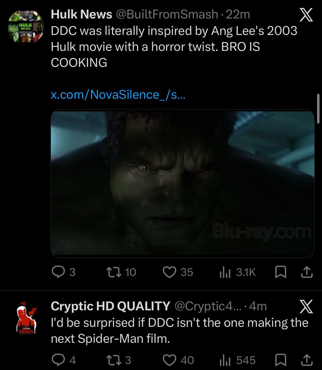 MaxxTheSnack14's tweet photo. DDC is the most beloved Spider-Man director and the movie ain’t even out yet https://t.co/UZOiWDsp1M