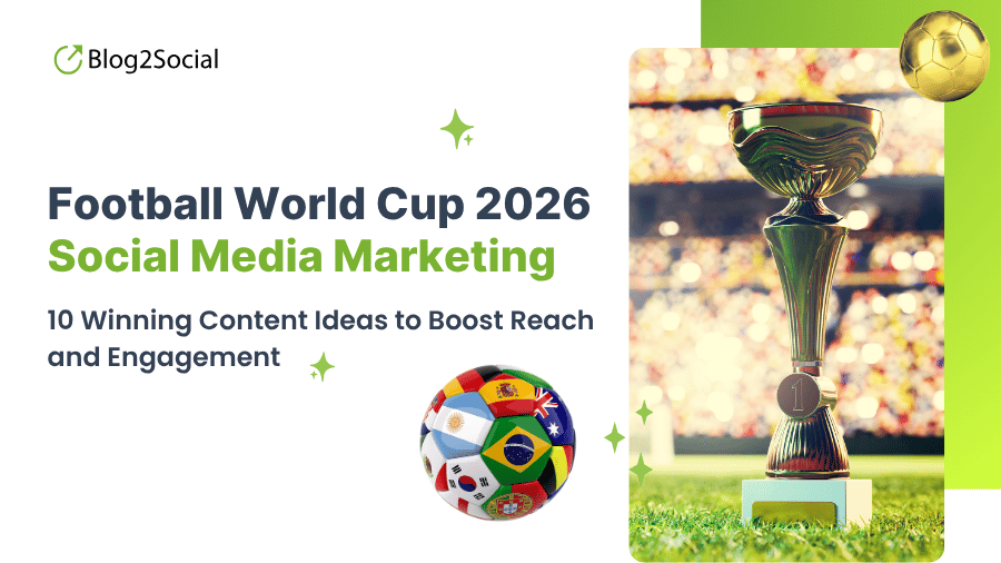 Blog2Social_com's tweet photo. The FIFA Football World Cup 2026 will be one of the biggest global sporting events of the year.
https://t.co/BIOiW9R8cW https://t.co/pYar2fGGY6