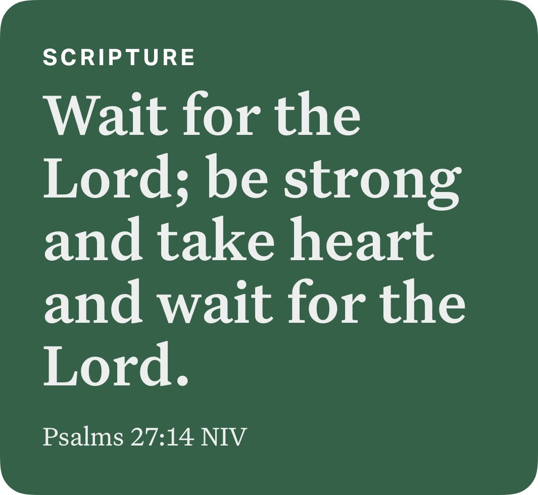 OnlyDanyelle's tweet photo. Psalms 27:14 NIV https://t.co/0dsdt6VSrp https://t.co/Jy7ugcMB46