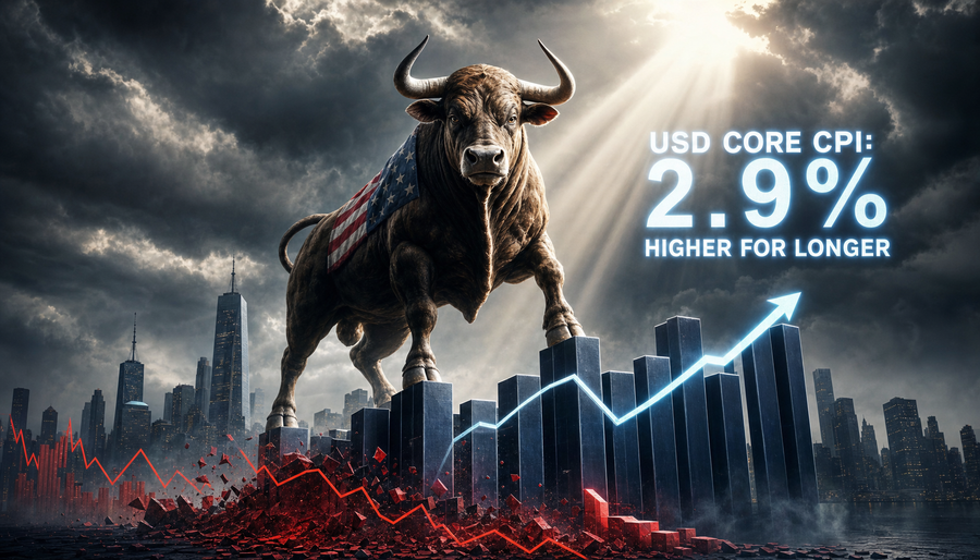 AppForexwatch's tweet photo. US Core CPI at 2.9%: Persistent Inflation Reinforces Hawkish Fed Stance

📊 Report Snapshot: Actual vs Forecast

The US Core Consumer Price Index (CPI) for the year-over-year period registered at 2.9%,... https://t.co/RrPCePjEOE https://t.co/awe47cj8lP