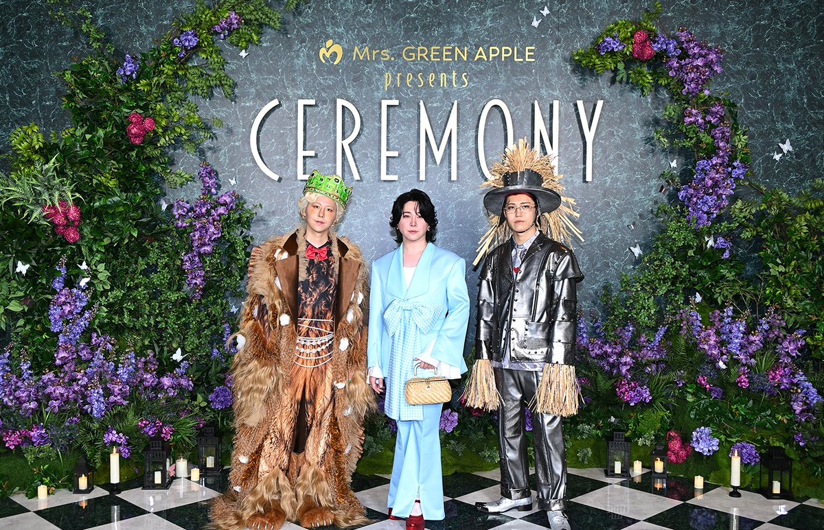Fan_HilotoWakai's tweet photo. 🟩≪Mrs. GREEN APPLE presents 『CEREMONY』≫【Day1】

ぜひライブ配信でお楽しみください✨

⁡▼ライブ配信はこちらから
https://t.co/Pxqitp3Hmk 

ぜひ、ご期待ください✨

#MGA_CEREMONY
#MrsGREENAPPLE
#TOMORROW_X_TOGETHER
#AI
#asmi
#超とき宣
#ORANGERANGE
#stkgz https://t.co/X88SdAvc1L