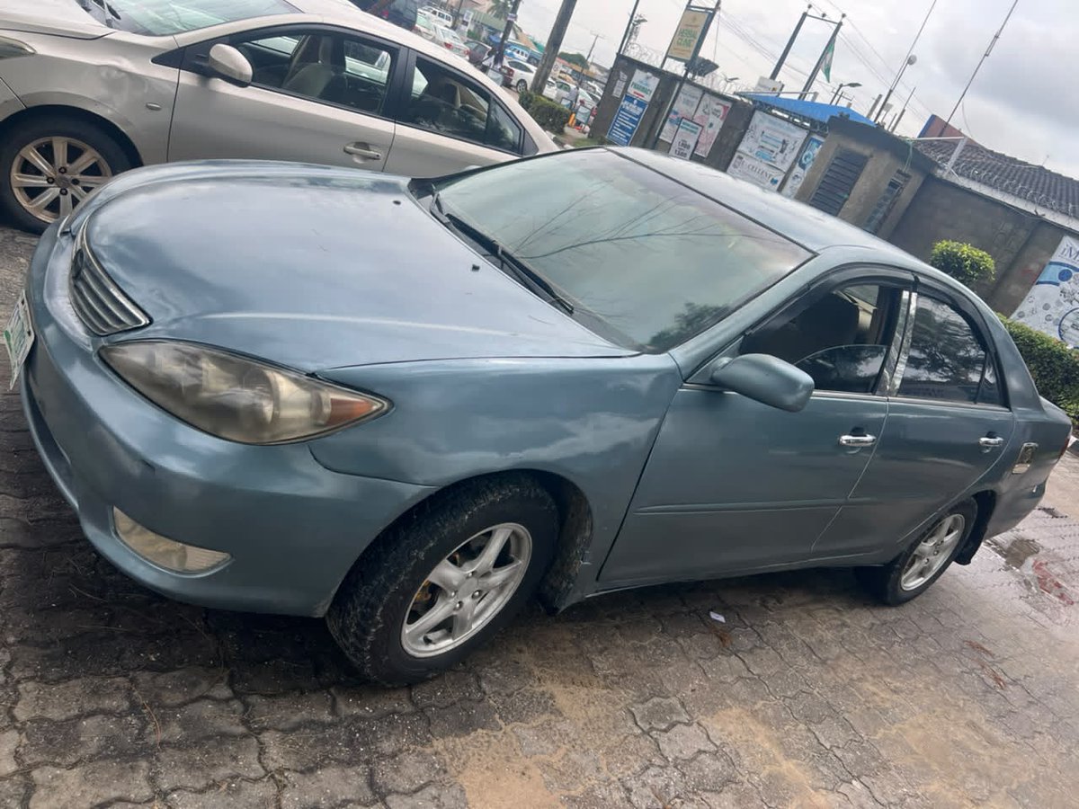absaniboy's tweet photo. Distress Sale
Registered
2004 Toyota Camry
* 4 plugs
* Urgent cash badly needed
* Low mileage
* First body
* (Condition) Engine is tapping
* Untouched Gear &amp; AC

🏷️₦2.5m
Settlement: ₦200K
📍Ajah axis, Lagos

Call or WhatsApp 
08164507083 https://t.co/dc3zralNMJ