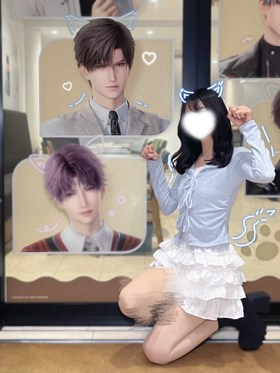 Na________Re's tweet photo. 恋と深空 × and GALLERY 🐈‍⬛.•♥

コラボカフェ5回目♡꜀(^. .^꜀ )꜆੭

この日、てぃちゃんと一緒に行ったらゆきにゃんとさかにゃんの席で大優勝だった(៸៸᳐>⩊<៸៸᳐)🩵

レイとゆきにゃんに囲まれた空間、とっても素敵だった🐈‍⬛🐾𓈒 𓂂𓏸

#恋と深空Cafe https://t.co/kdku8DfoC9
