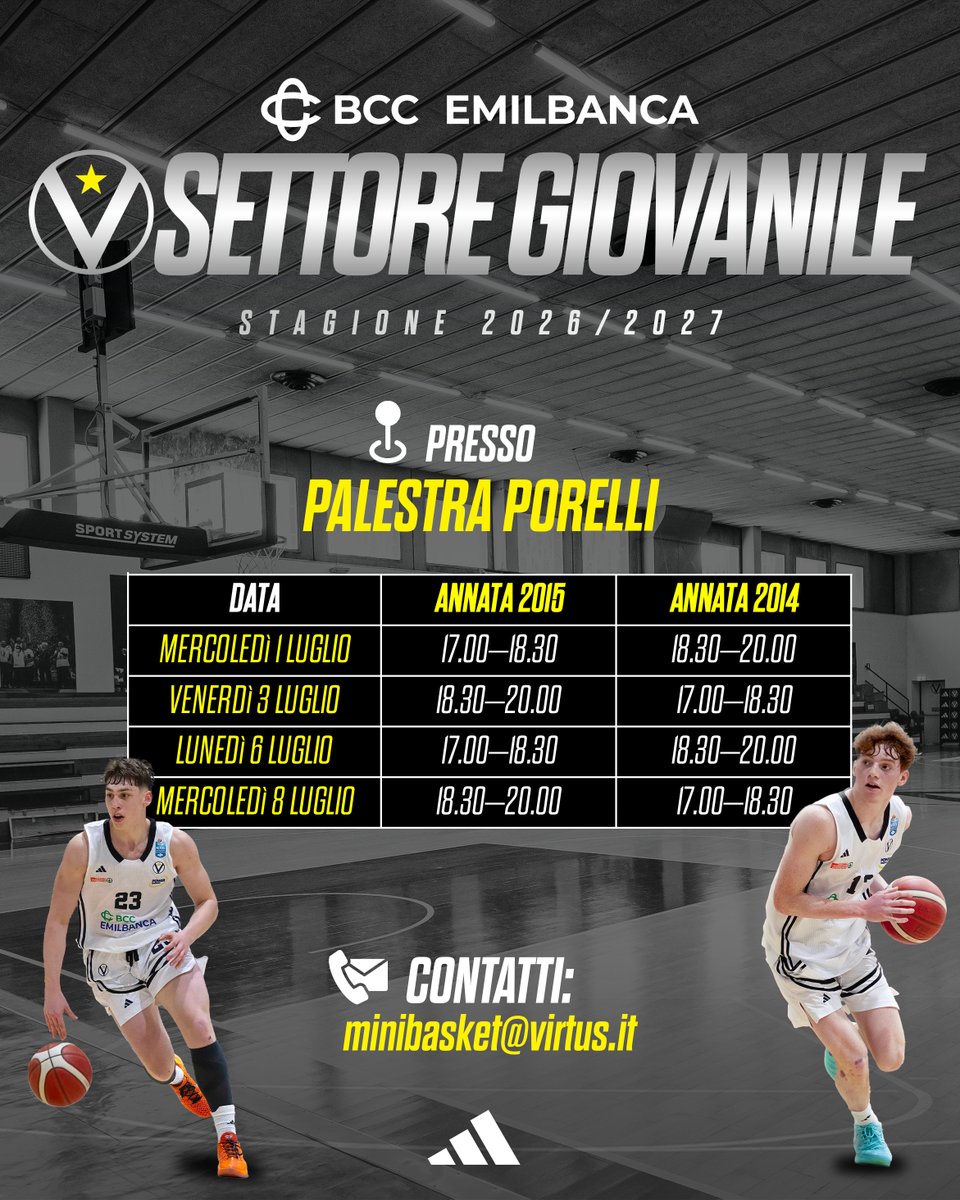 VirtusBo's tweet photo. Leve minibasket e settore giovanile Virtus: giorni, orari e contatti 😍➡️ https://t.co/EFUtySSera https://t.co/AI5HtdoJne