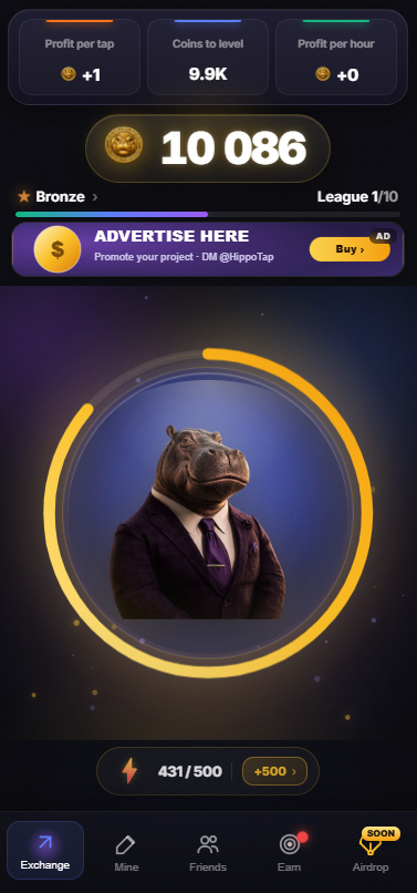 HippoTap tweet media