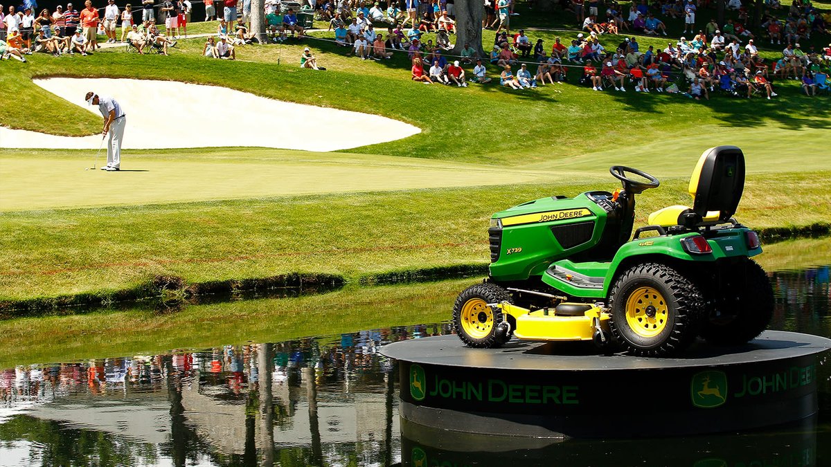 fried_egg_golf's tweet photo. "Nobody is saying the John Deere Classic should be an elevated/designated/signature/track one/whatever the hell they’re called now event. But anyone who has witnessed the Deere first hand or understands its importance is screaming for it to stay on the schedule in some capacity, and I’m proud to join that chorus.

"It’s the understatement of the 2020s to say Rolapp and the Tour have some very important decisions to make regarding the future schedule. Change is necessary for growth, and we’ve already seen the Tour scratch its Hawaii events to start the season and the summer stop at the Rocket Classic in Detroit, but Rolapp and Co. inside the moat at HQ would be smart to remember the Tour’s humble roots. Small towns with dedicated fans got the Tour off the ground in the early years and have helped keep it afloat ever since.

"Balancing the new world of professional golf with the traditions that define the Tour is a daunting task for Rolapp. So far, he’s done well. So far."

- @AdamWoodard in today's newsletter