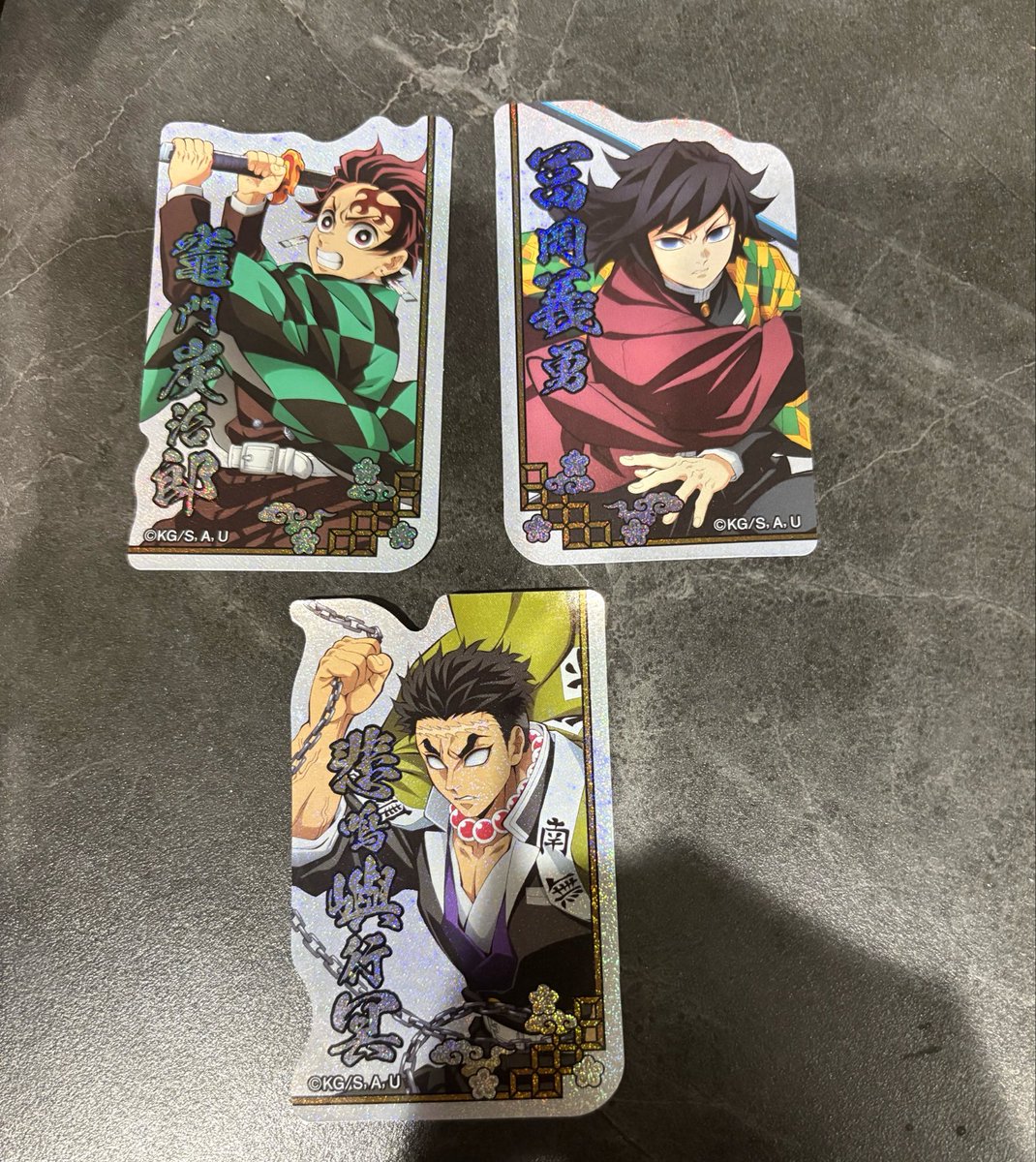 chilltwst's tweet photo. @no_tl 鬼滅の刃 キャラカットステッカー ガム 交換 譲渡 買取

譲:冨岡 炭治郎 悲鳴嶼
求:伊黒 煉獄 玄弥

煉獄含む2枚〜の交換のみ
後ほどID付きでご提示します🙇🏻‍♀️ https://t.co/oVfymtW1TB