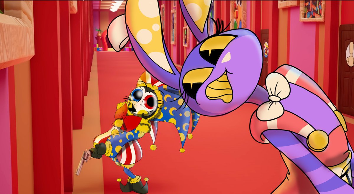 GoopyLizard's tweet photo. daisy daisy give me your answer due #tadc #theamazingdigitalcircus #jax #pomni @Brittan63683377 https://t.co/USH1Jo11j6