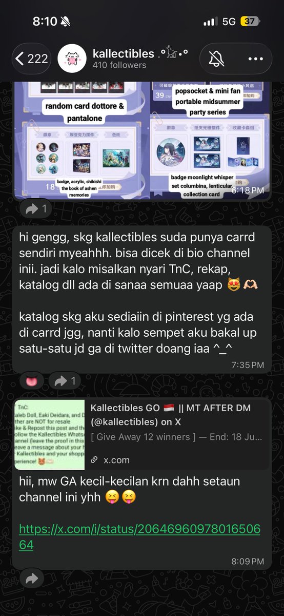 Han tweet media