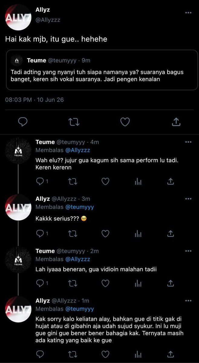 rengkuhjiwo's tweet photo. Teume x Allyz one tweet au https://t.co/Erjgjk3TL9