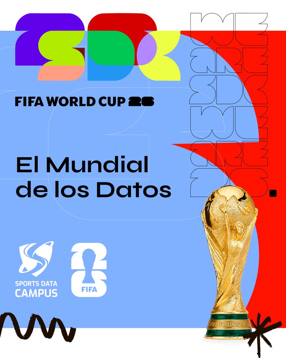 SportsDataCamp's tweet photo. 🌍📊 Mañana empieza el Mundial. Y nosotros también...

En Sports Data Campus llevamos semanas preparando una nueva forma de vivirlo: EL MUNDIAL DE LOS DATOS

Una plataforma gratuita para seguir el torneo desde otra mirada: análisis de partidos, claves tácticas, métricas, tendencias, jugadores a seguir y contenido creado junto a más de 𝟏𝟓𝟎 alumnos de nuestro Campus. 

Porque detrás de cada resultado hay patrones, contextos y decisiones que cuentan mucho más que el marcador.

🟢 La web ya está abierta.
🗣️ En español, inglés y portugués. Para que el análisis no tenga fronteras.
🎟 Regístrate gratis y únete desde el primer partido. 
👉 https://t.co/jdEAmEInoN
🏆 We are SDC. We are 2026. 

#SportsDataCampus #ElMundialDeLosDatos #WeAreSDC #WeAre2026 #FootballAnalytics #SportsAnalytics #DataDrivenFootball #WorldCup2026 #BigData #Fútbol