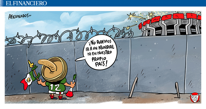 ElFinanciero_Mx's tweet photo. #MonerosFinancieros | “Aficionados...” por @monerorictus https://t.co/EDDETNgbZ2