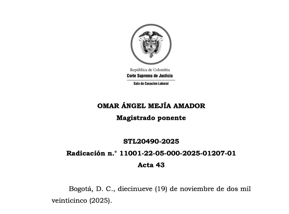 Melovides's tweet photo. La Corte Suprema de Justicia ya resolvió una acción de tutela por el uso de símbolos patria del candidato Abelardo De La Espriella, confirmando la improcedencia en segunda instancia, dado que el mecanismo correcto es la denuncia ante el CNE. https://t.co/kRDGBWRXcV https://t.co/4tCOY3N4DP