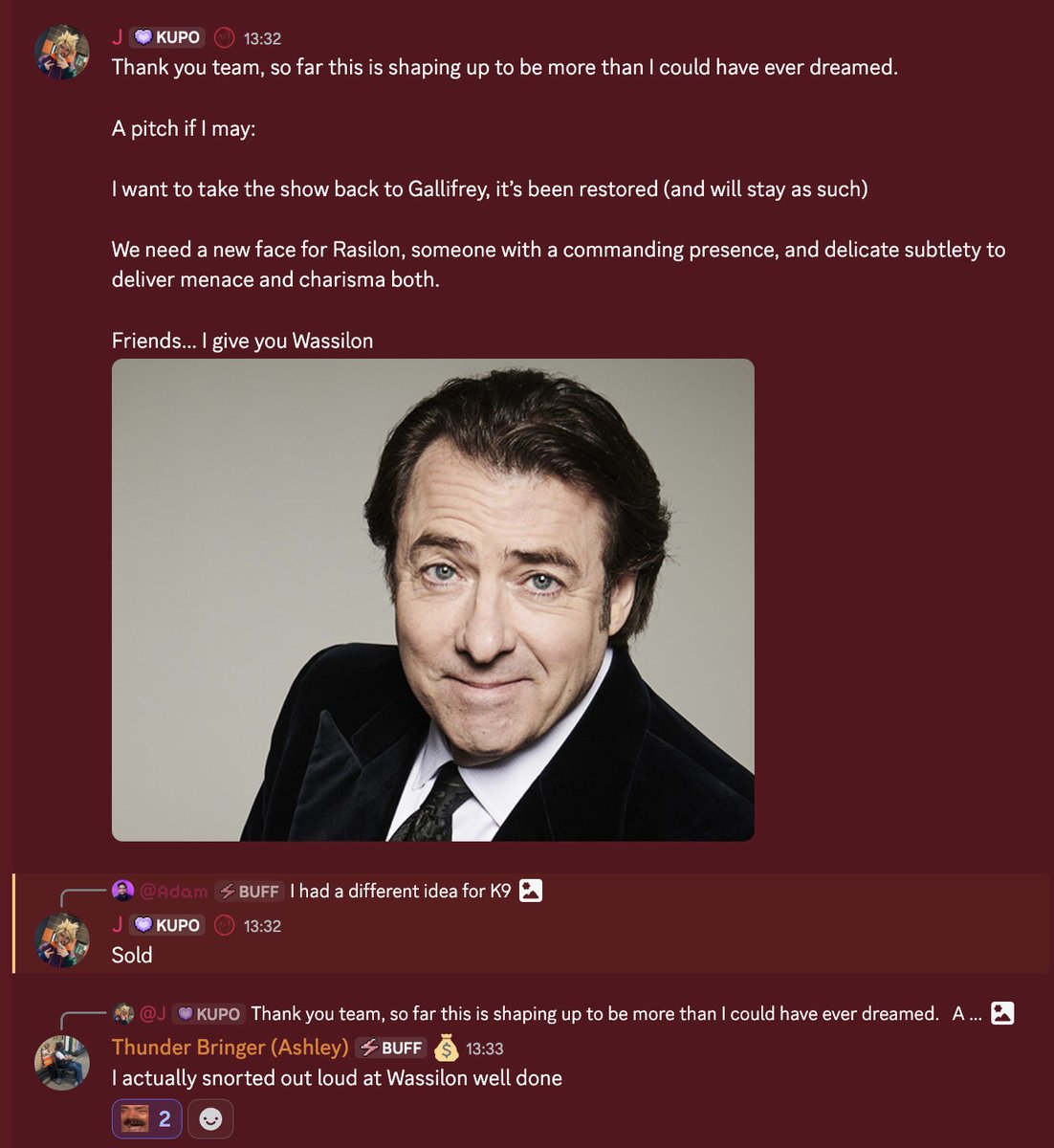 GeekyBanter's tweet photo. We've even begun casting on other roles... #DoctorWho https://t.co/bDc3KyXTZl