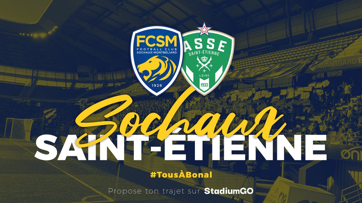 SochitoOff's tweet photo. 🚨 C'est officiel, Sochaux recevra Saint-Étienne pour la 1ère journée de Ligue 2 ! 🟡🔵 

🗓️ La rencontre aura lieu le samedi 8 août 2026. https://t.co/gNyhc3qMkM