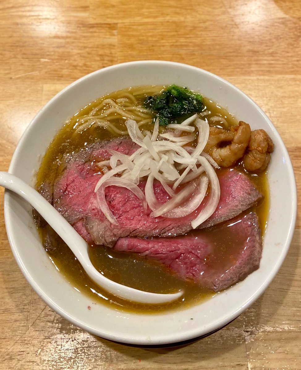 aomatsu_outfit's tweet photo. 中華そばココカラサキゑ@新大阪
2026お年玉ラーメン
「比内地鶏と甘エビのラーメン」
¥1,000

#雷獣 #ベテランち https://t.co/9SrMv9DbrW