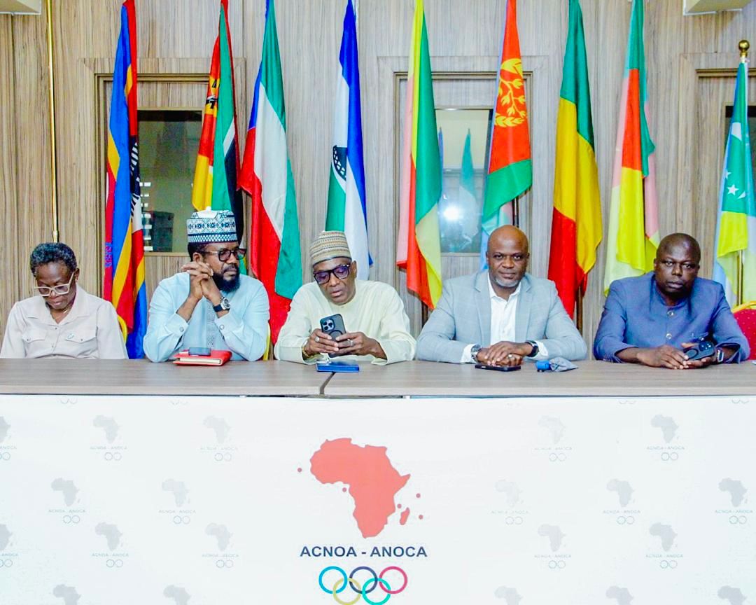 MujaheedCEO's tweet photo. ANOCA Delegation Visits Nigeria for African Schools Sports Games Preparatory Meetings The African Nations Olympic Committee (ANOCA) delegation visited Nigeria to meet with the leadership of the NSC and the (LOC) for the African Schools Sports Games scheduled to be held in Abuja. https://t.co/1N3Ghr3L3t
