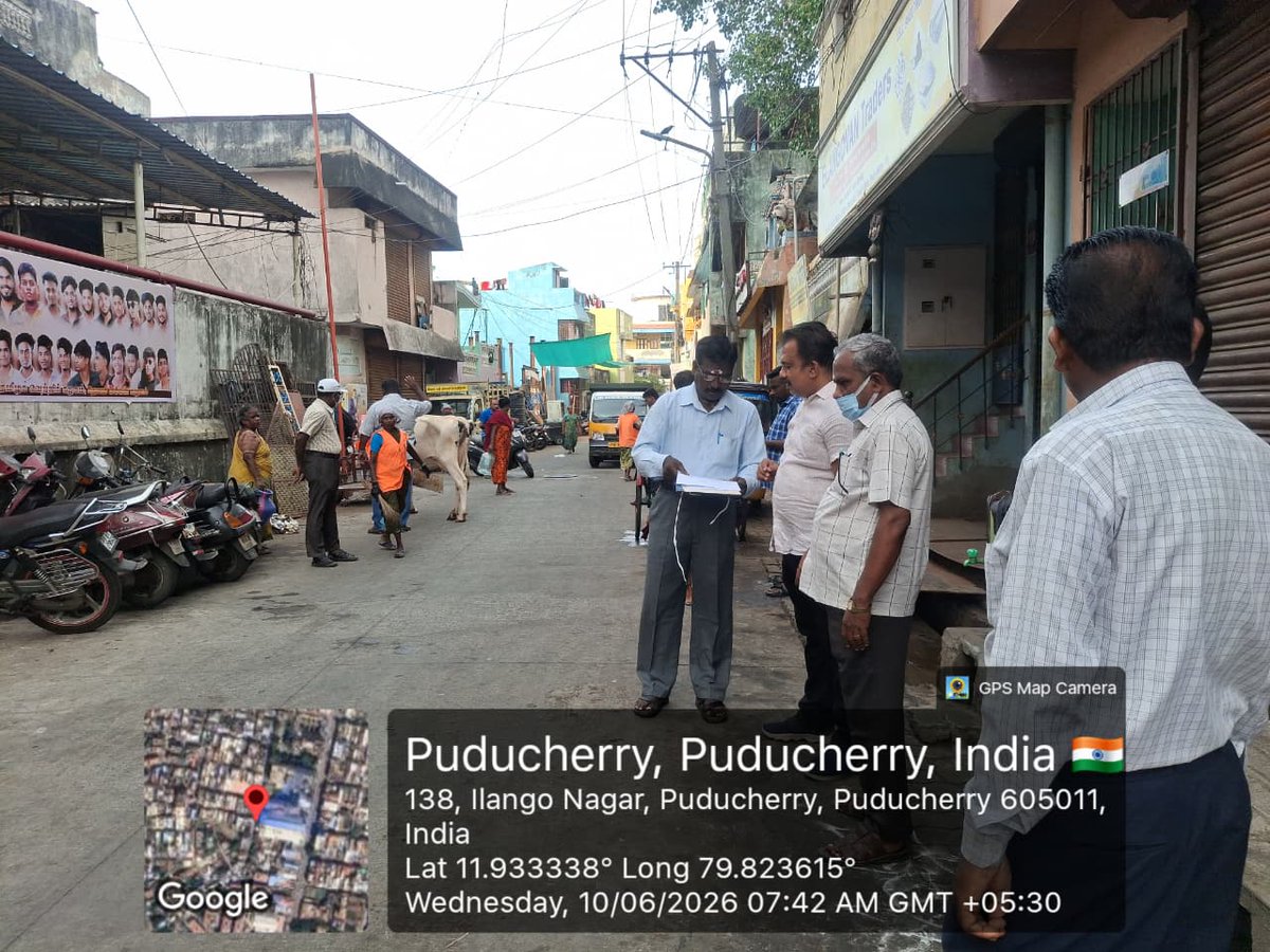Pdymunicipality's tweet photo. WED 2026 – General Cleanliness Awareness Programme.
On the occasion of World Environment Day 2026, a General Cleaning and Public Awareness Programme was conducted today at Orleanpet Constituency, Puducherry. 
#WED2026
#SwachhBharat
@SwachhBharatGov 
@moefcc https://t.co/6C4DQje78k