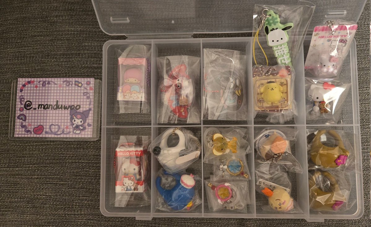 _manduwoo's tweet photo. めじるしアクセサリー リング サンリオ

譲】カードキャプターさくら
キティ ポムポムプリン バツ丸 ポチャッコ タキシードサム キキララ
ちいかわ くりまんじゅう うさぎ

求】異種クロミ モモンガ

まとめての交換大歓迎です
都内手渡し優先 郵送〇

お気軽にお声掛けください🙂‍↕️ https://t.co/ey0NfK5MRo