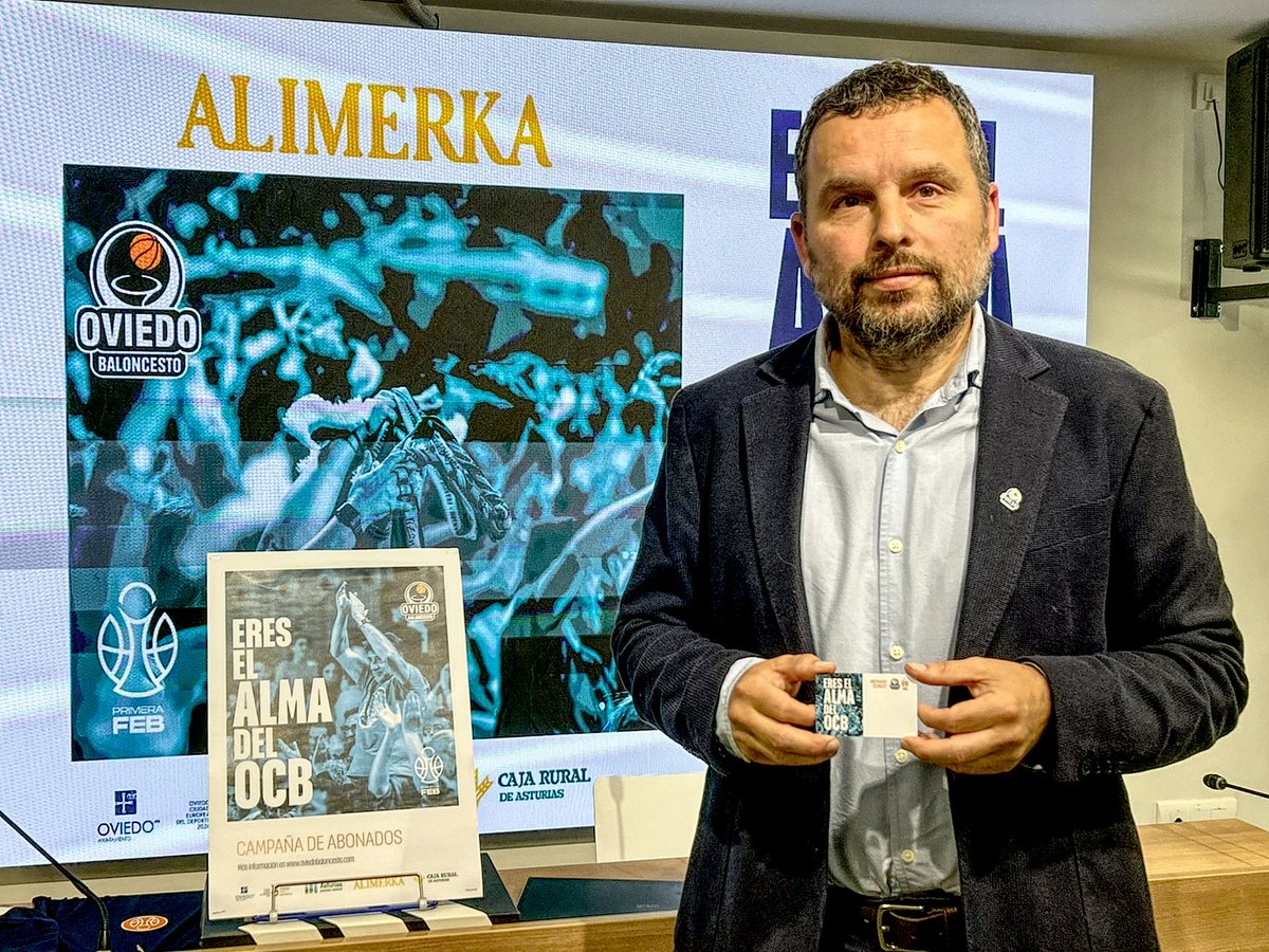 oviedocb's tweet photo. 🗣️ Fernando García, director general del Alimerka Oviedo Baloncesto, ha presentado hoy la campaña de abonados de cara a la próxima temporada en Primera FEB. 

➕ Todos los detalles: 

📹 https://t.co/U2HmSjOFOs

Eres #almaocb ¡𝐀𝐛𝐨́𝐧𝐚𝐭𝐞! 🙌 

#yosoyocb
#alimerkaocb  💙🏀 https://t.co/K8Zjbbj19R