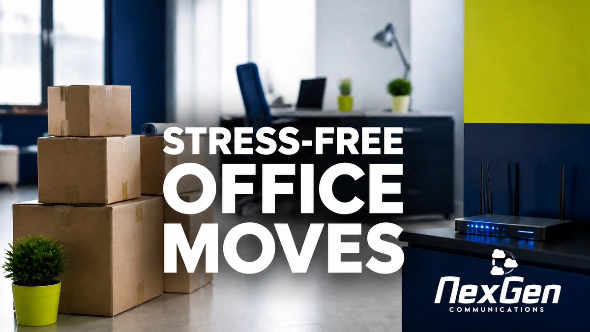 NexGenComm's tweet photo. Moving your business is stressful enough without an internet nightmare on day one. 🚚💨 We handle the setup so your team is live the moment they walk in. Focus on the boxes, we'll handle the bits. 

#Technology #Business #Productivity #BusinessMoving #NexGenC https://t.co/Vvc2t3dUuI