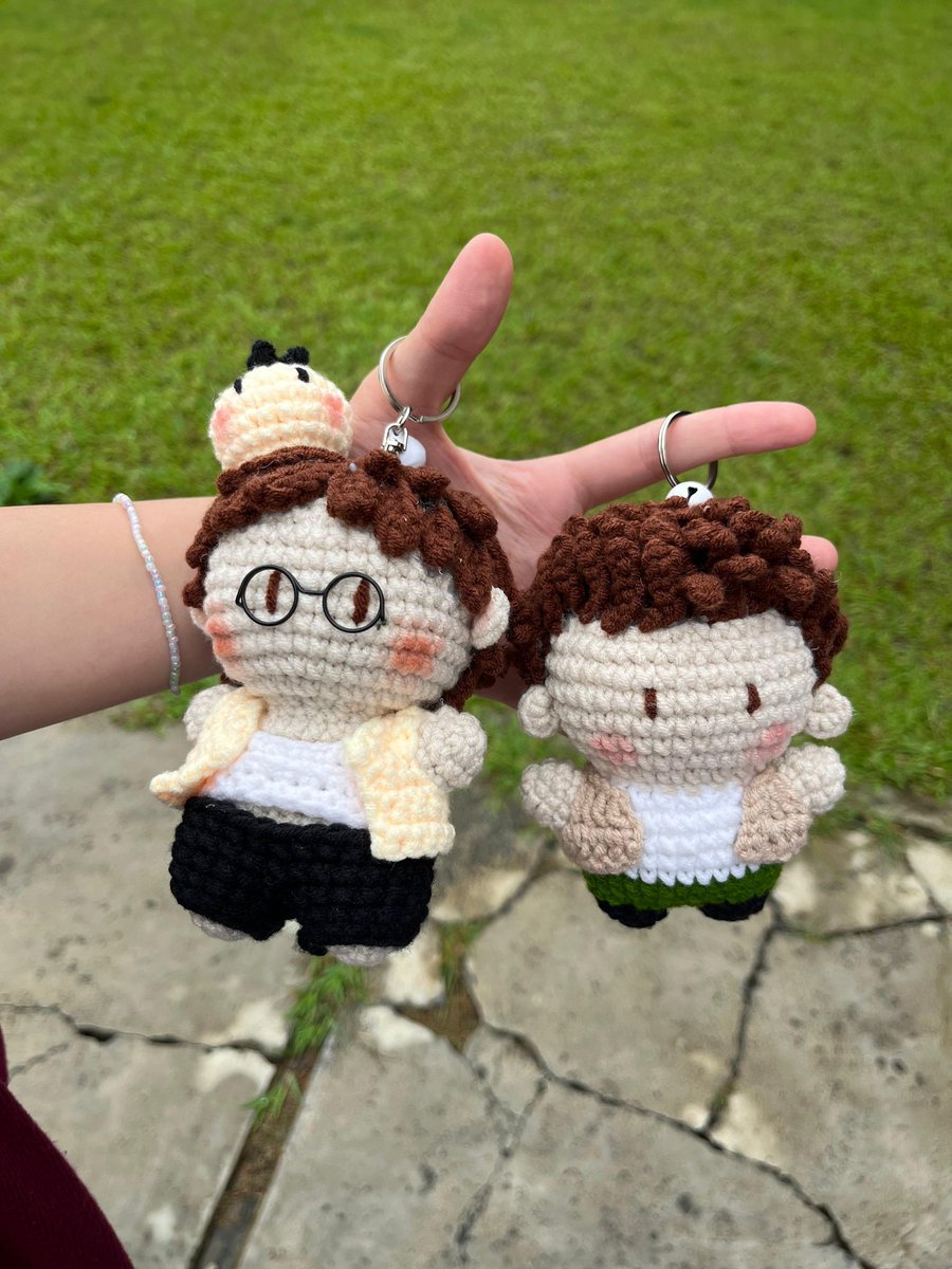 echapacarjenoo's tweet photo. OPEN COMMISS KEYCHAIN CROCHET 🧶🧵
teman temann, buat yang mau order handmade crochet keychain boleh bangett yaapp hihi😙
insyaAllah harganya masih oke banget.
Yang tertarik boleh dm or reply twt ini yapp [tanya tanya dulu juga boleh bangett]
#zonauangㅤ https://t.co/wIrVFkOYck