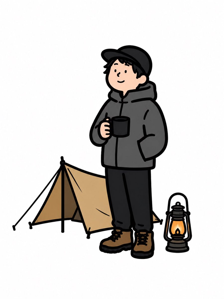 e789camp's tweet photo. 流行りに乗ってみた✨
テントのサイズ感⛺️笑 https://t.co/iPFiPSKRpR