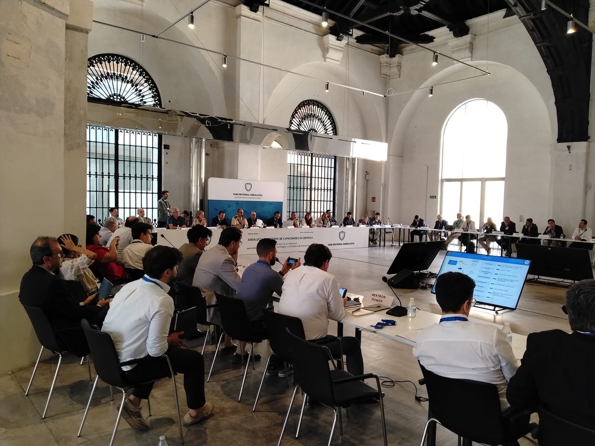 cetemet's tweet photo. Hoy estamos en el encuentro "Andalucía, Territorio de Capacidades en Defensa", organizado por el Hub Defensa Andalucía en Sevilla, que reúne a empresas, instituciones y agentes clave para poner en valor el potencial estratégico, industrial y tecnológico de Andalucía. #CETEMET https://t.co/ek9dEzQTY6
