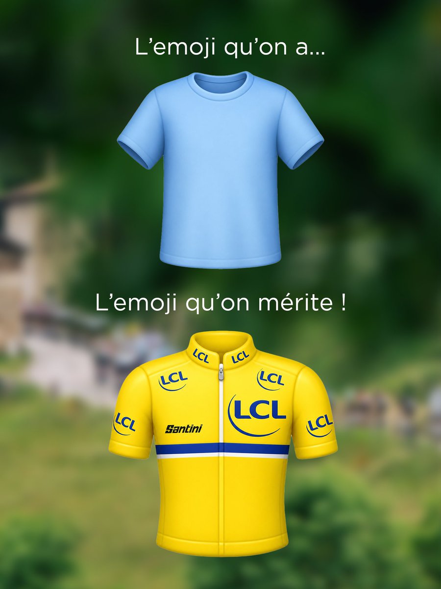 MaillotjauneLCL's tweet photo. On lance la pétition 😏💛

#MaillotJauneLCL #TourAuvergneRhoneAlpes https://t.co/VccivetQG6