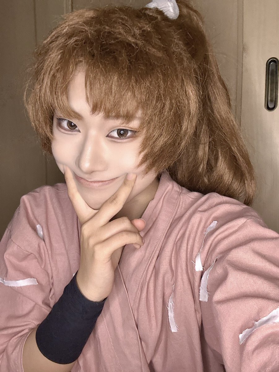leasu_pan2's tweet photo. cos. にぃ〜 https://t.co/fqT07eTGDU