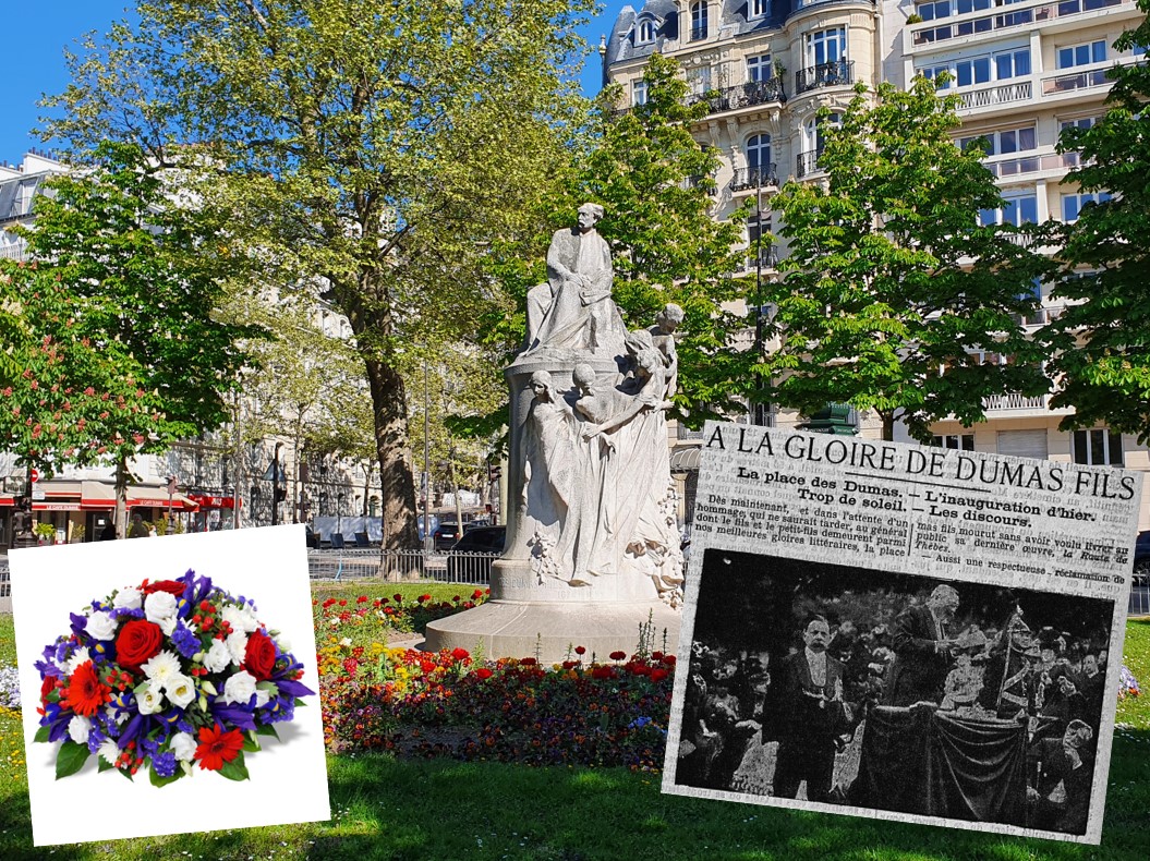 HistoireParis17's tweet photo. 📆💐 Samedi 13 juin, à 11h : Commémoration du 120ème anniversaire de l'inauguration du monument en hommage à Alexandre Dumas Fils (avec la Société des Amis d'Alexandre Dumas)
Inauguré le 12 juin 1906 en présence de très nombreuses personnalités, ce monument fut réalisé par le fameux sculpteur René de Saint-Marceaux (qui avait son atelier avenue de Villiers) et rend hommage au grand dramaturge, auteur de "La Dame aux camélias", et académicien qui vécut avenue de Villiers, rue Ampère et rue Alphonse de Neuville. Cet anniversaire sera l’occasion d’évoquer également son célèbre père et son grand-père, le général Dumas !
📍 Face au 4 place du Général-Catroux, M° Malesherbes, Villiers ou Monceau
