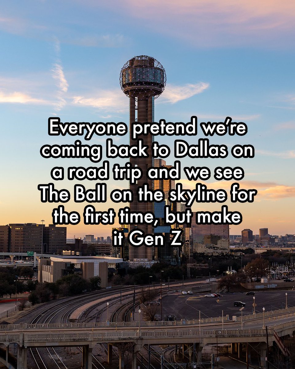 ReunionTower's tweet photo. Queue “You’ll Always Find Your Way Back Home.” 🙂‍↕️🫶🏼 - The Ball https://t.co/TZrNz6nA1T