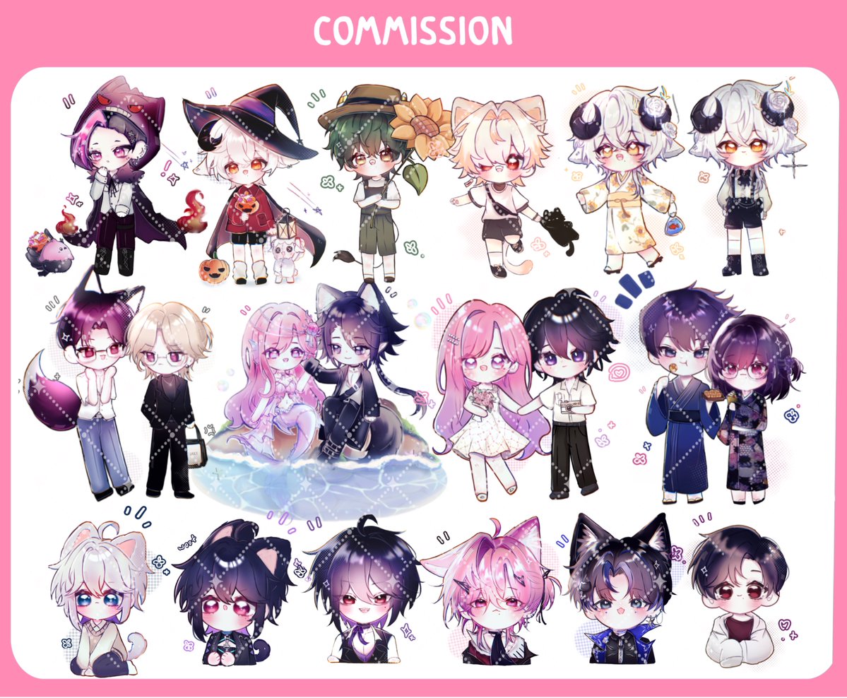 whiteexxn's tweet photo. (rt appreciated ˚ )
- rt สุ่มแจกคมช. half body 1 คนค่ะ (ෆ˙ᵕ˙ෆ)

♡ ,สวัสดีค่ะ มาเปิด Commission chibi รับ(0/4)คิวคั้บ 🌷✨

— Full body 220฿
— Half body 170฿
— Headshot 120฿

เพิ่มเติม💖 : https://t.co/4HlGZxcMHE
💌สอบถาม/จองคิว ทาง dm หรือ เมนชั่นได้เลยคับผม🧤

 #commissionTH https://t.co/szdfe6AE4c