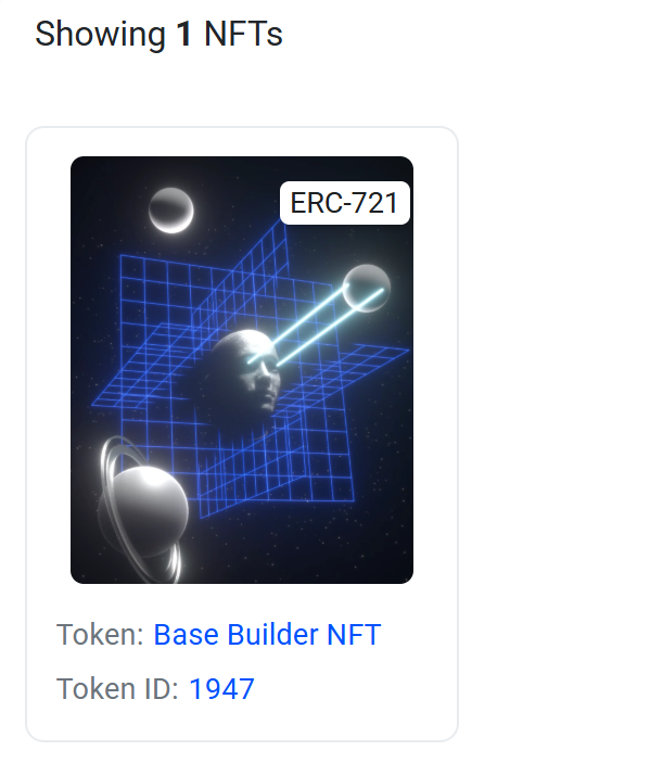 shadatofficial1's tweet photo. If you hold $BASE NFT means you're part of OG history

“Base Builder NFT” the first ever NFT on @base  

This is where the Base chain story officially started

Some people believe early NFT holders may get additional recognition in future airdrops/allocations 🪂

you can Check CA: 0x8DC80A209A3362f0586e6C116973Bb6908170c84
