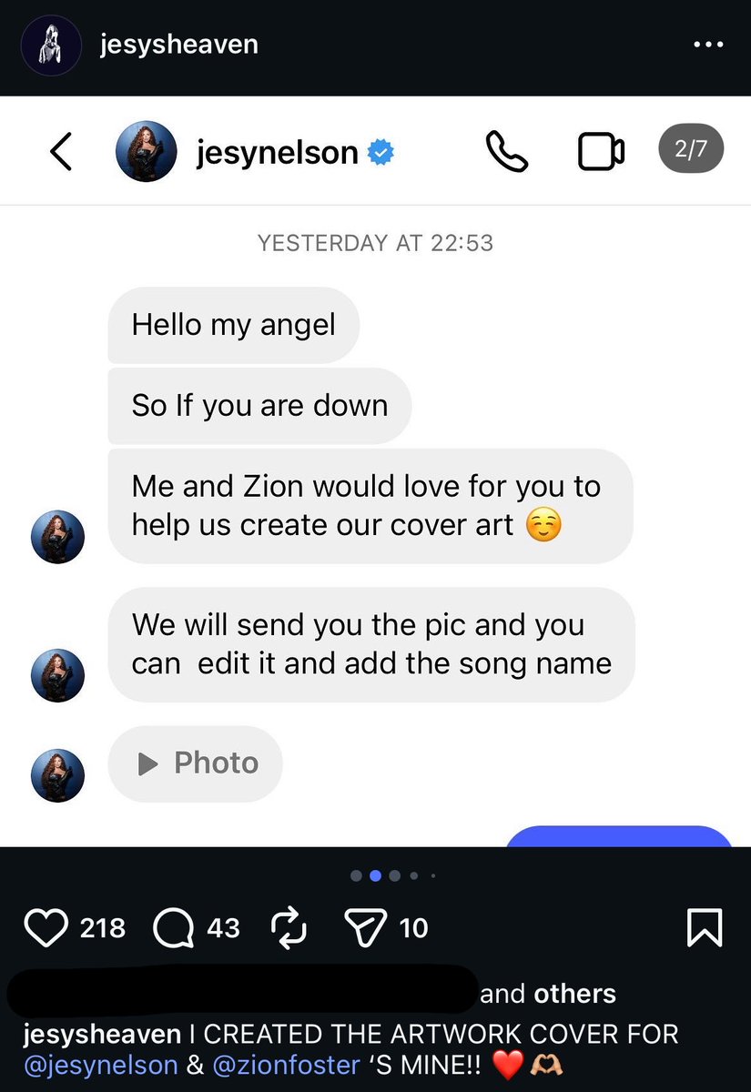 myegotoldmeto's tweet photo. update: jesy nelson’s art director has posted a new story attacking and shading perrie. what in the unprofessionalism? https://t.co/KS0yAcOnDH