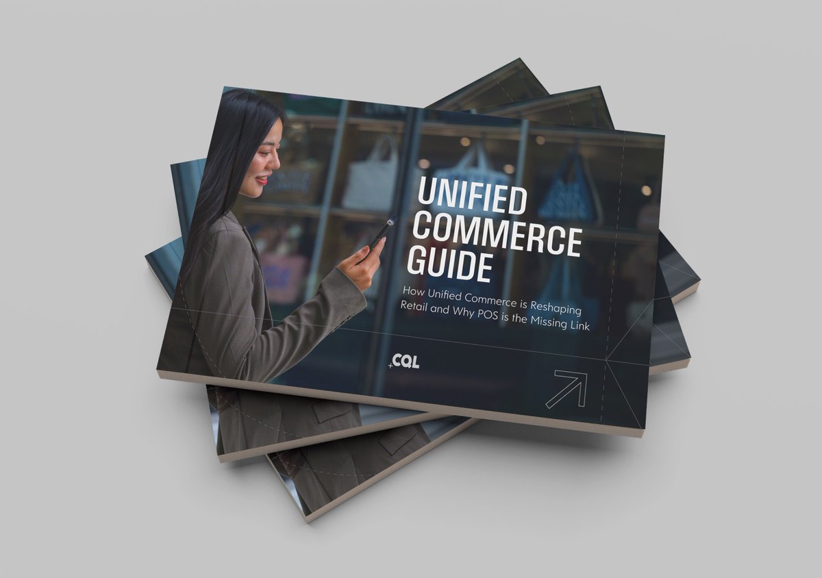 CQL's tweet photo. Introducing: Unified Commerce Guide - How Unified Commerce is Reshaping Retail and Why POS is the Missing Link," you'll learn:
+ What unified commerce is, and what it differs from
+ Why POS is the missing piece
+ How brands are making the shift
Get the Complete Guide today. https://t.co/GYKV8V3BXc