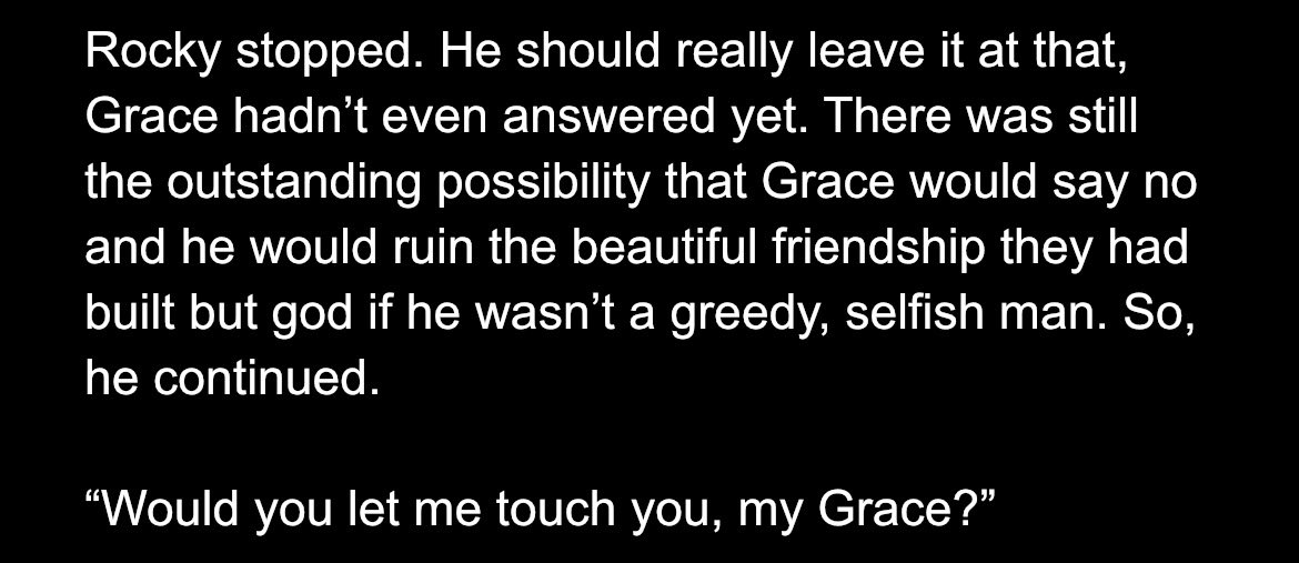CelestialDolli's tweet photo. #gracerocky #savestars 🔞
jortiz Rocky and eridian grace snippet, because I’m a man possessed https://t.co/mQpWwUO8ux
