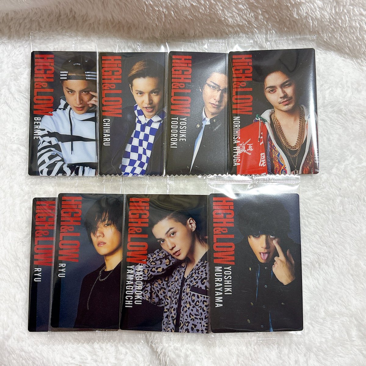 fjo___h's tweet photo. HIGH＆LOW ハイアンドロー ウエハース 交換

譲　轟 村山 日向 孫六 チハル バーニー 劉
求　花岡楓士雄 緩く氷室 タケシ 高城司

郵便または6/20.21ランペ福井手渡し◎
まとめて交換の方優先
お声掛けお待ちしております。

#ハイアンドローウエハース https://t.co/LRdjeX4cB3