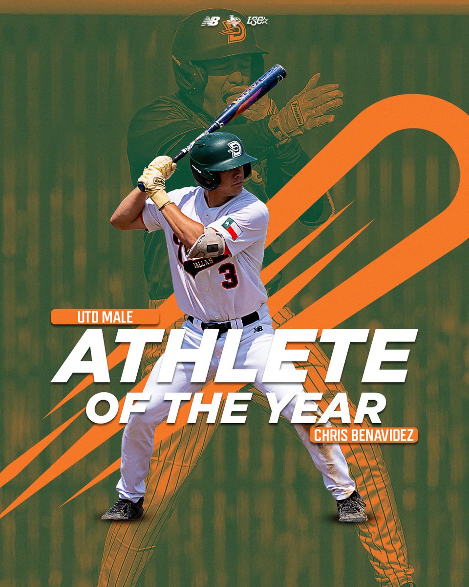 UTDCOMETSPORTS's tweet photo. 2025-26 UT Dallas Male Athlete of the Year, Chris Benavidez🔥 https://t.co/AHhScIXgVz