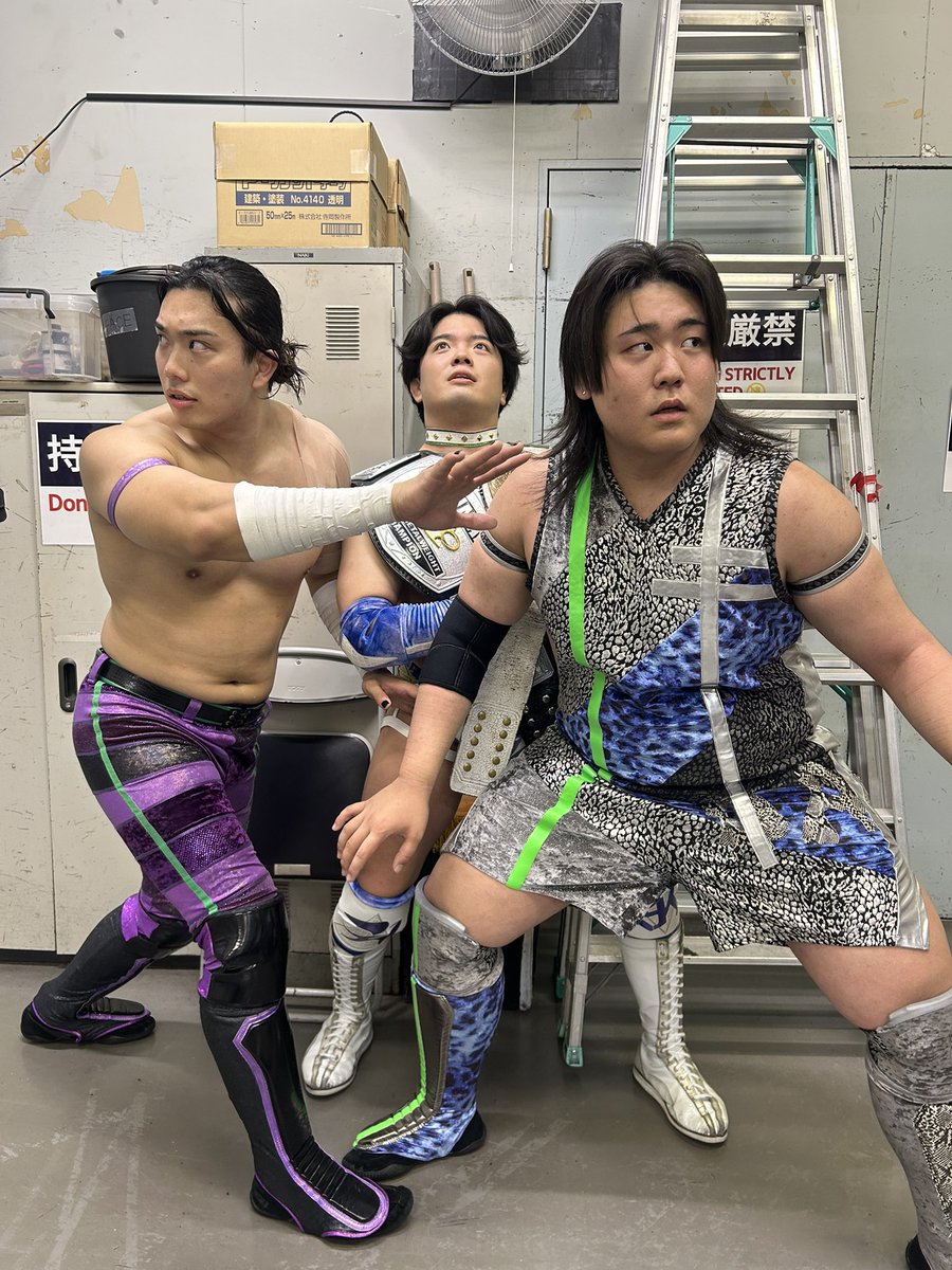 yuyakouroku_ddt's tweet photo. 取り急ぎ二冠王になりました！
1822代アイアンマンヘビーメタル級王者！
ちゃんと守ってくれるんだよね‥？
信じてるからね‥？
#ddtpro #paleyouth https://t.co/cjY5Wg2cpC