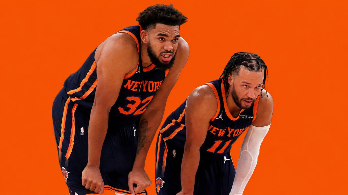 _leeescobedo's tweet photo. Knicks lost Game 3, and suddenly everyone acts like we're cooked 😭  

There are definitely things we have to change: Brunson went full iso-ball, KAT played scared and our bench was awful.  

I broke down 3 things that HAVE to change before Wednesday or it becomes a series.

Link below 👇👇👇